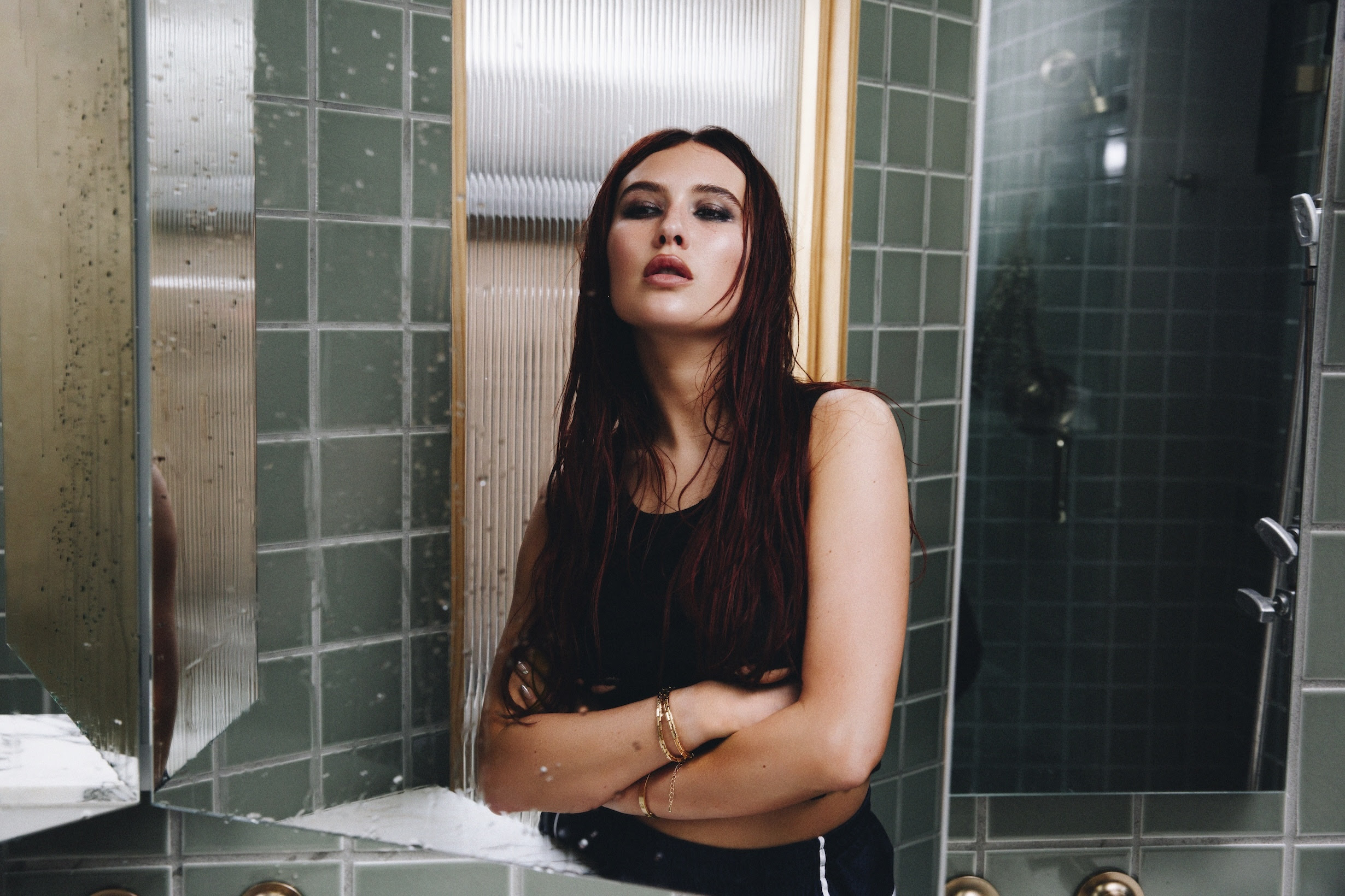 Mimi Webb close-up headshot promoting “Love Language” music video