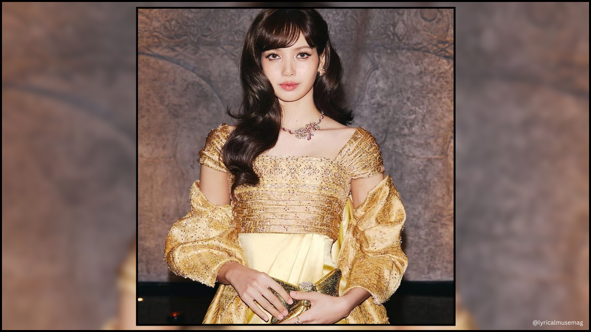 Lisa Manoban Steps Out in Balmain Haute Couture for Amazing Thailand Ambassador Unveiling