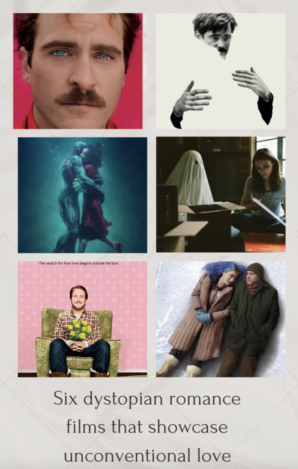 6 dystopian romance films that break the conventions of love