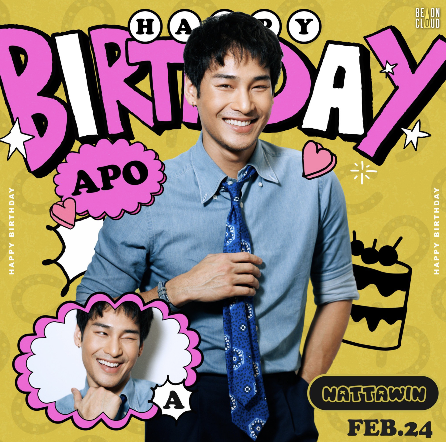 Apo Nattawin celebrates birthday with global charity and fan love ahead of movie release