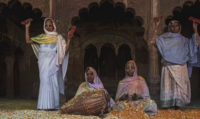 Widow Holi : Annual Holi celebration challenges societal norms and traditions
