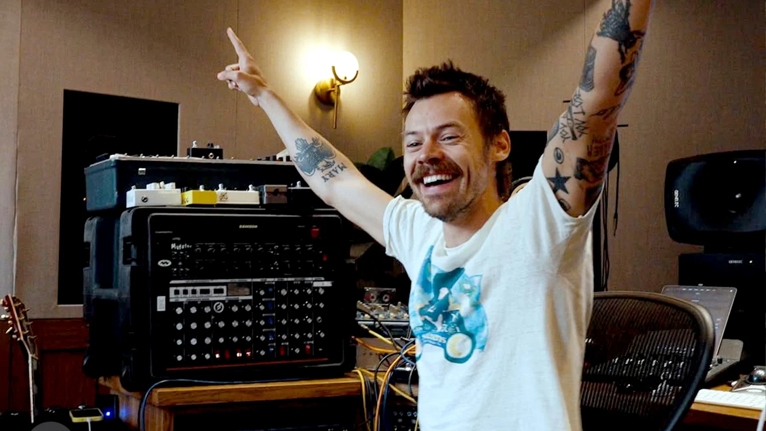 Harry Styles reclaims the dancefloor and himself on “Kiss All The Time. Disco, Occasionally.”