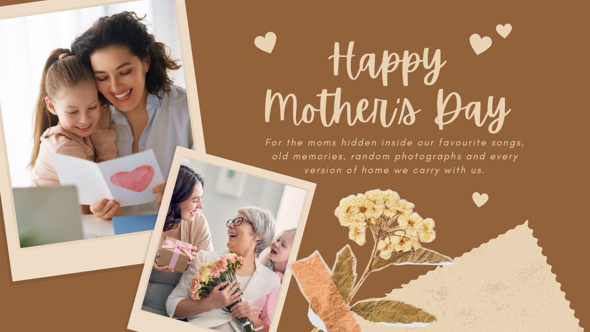 15 songs we’re dedicating to our mothers this Mother’s Day