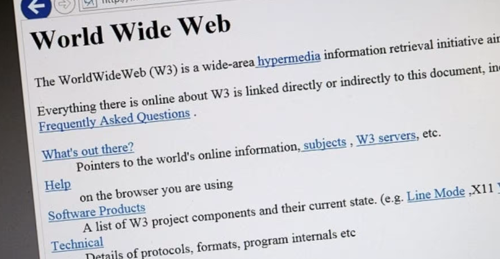 World Wide Web celebrates 35 years since public debut